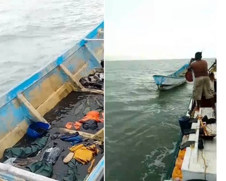Pescadores-localizan-embarcacion-con-14-cadaveres-en-Delta-Amacuro